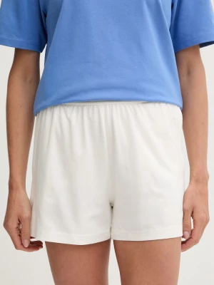 Obrázek produktu HUGO šortky dámské s bavlnou SIGNATURE_SHORT béžová