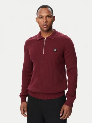 Obrázek produktu HUGO Svetr 50570380 Bordó Regular Fit