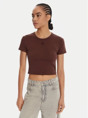 Obrázek produktu HUGO T-Shirt Delanor 50512000 Hnědá Slim Fit