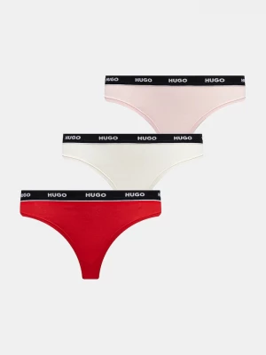 Obrázek produktu HUGO Tanga TRIPLET THONG STRIPE 3-pack růžová