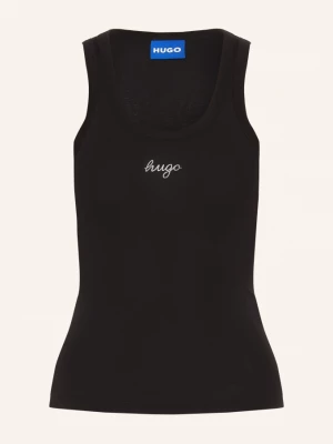 Obrázek produktu Hugo Top Damatank černá / bílá