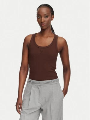 Obrázek produktu HUGO Top Datamia 50514489 Hnědá Slim Fit