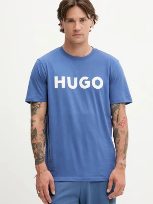 Obrázek produktu HUGO tričko pánské bavlněné Dulivio fialová