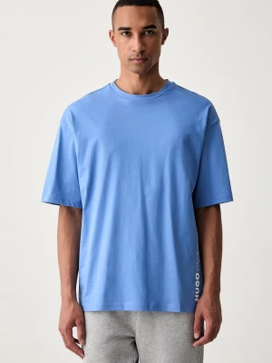 Obrázek produktu HUGO tričko pánské bavlněné TIKI T-SHIRT modrá