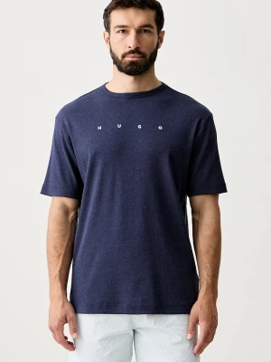 Obrázek produktu HUGO tričkové pyžamo pánské s bavlnou AZURI T-SHIRT námořnická modř
