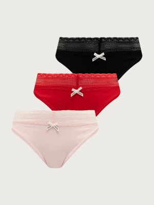Obrázek produktu HUGO TRIPLET LACE BRIEF 3-pack červená