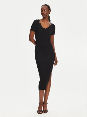Obrázek produktu HUGO Úpletové šaty Shaty 50538239 Černá Slim Fit