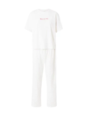 Obrázek produktu Hunkemöller Pyžamo krémová / růžová / tmavě červená