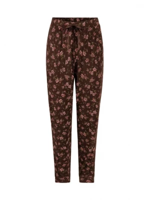 Obrázek produktu Hunkemöller Pyžamové kalhoty krémová / hnědá / olivová / růže
