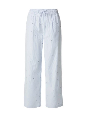 Obrázek produktu Hunkemöller Pyžamové kalhoty námořnická modř / světlemodrá / bílá