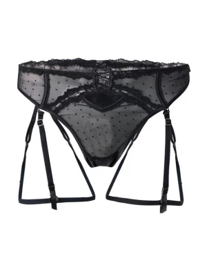 Obrázek produktu Hunkemöller Tanga 'Kat' černá