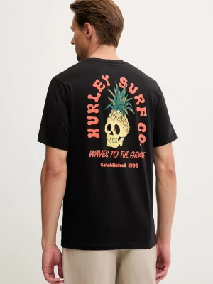 Obrázek produktu Hurley tričko pánské bavlněné černá