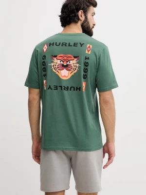 Obrázek produktu Hurley tričko pánské bavlněné zelená