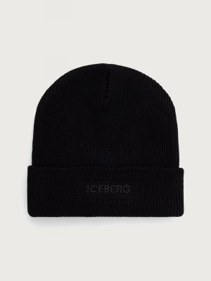 Obrázek produktu Iceberg čepice pánská vlněná černá