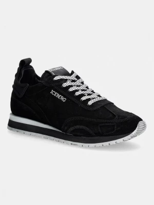 Obrázek produktu Iceberg Ultra sneakers boty pánské semišové černá