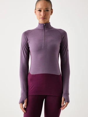 Obrázek produktu Icebreaker funkční tričko dlouhým rukávem dámské z merino vlny Merino ZoneKnit 200 fialová