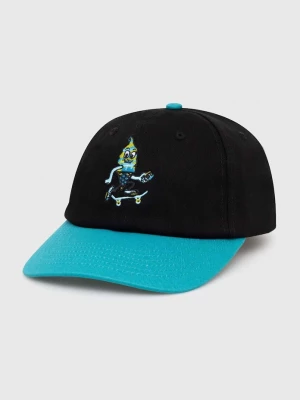 Obrázek produktu Icecream Bavlněná baseballová čepice ICECREAM Team EU Skate Cone Dad Cap černá