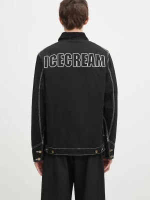 Obrázek produktu Icecream Bavlněná košilová bunda ICECREAM Canvas Lined Work černá