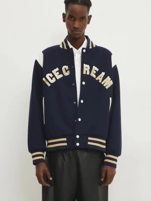 Obrázek produktu Icecream Bomber bunda ICECREAM Drippy Varsity Jacket námořnická modř
