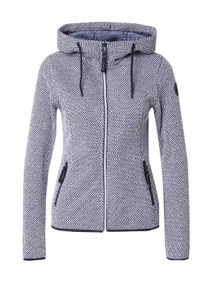 Obrázek produktu ICEPEAK Funkční fleecová mikina 'ADRIAN' tmavě modrá / offwhite