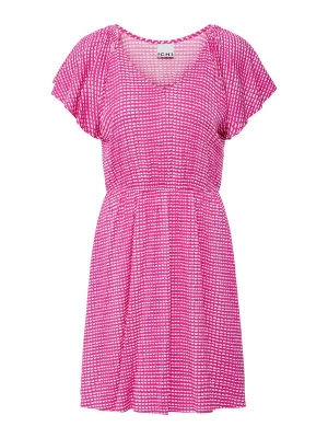 Obrázek produktu ICHI Letní šaty 'IHAYA' pink / bílá
