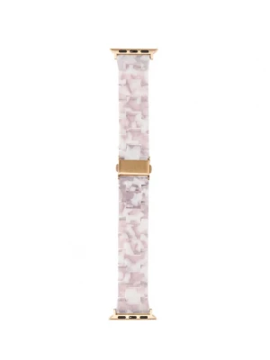Obrázek produktu iDeal of Sweden Náramek 'Apple Watch 42 / 44 / 45 / 46 / 49 MM ' růžově zlatá / offwhite