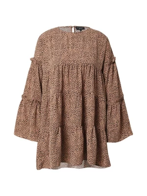 Obrázek produktu In The Style Košilové šaty světle hnědá / černá