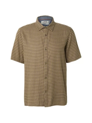 Obrázek produktu INDICODE JEANS Košile 'Helmo' čokoládová / cappuccino / bílá