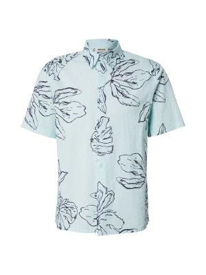 Obrázek produktu INDICODE JEANS Košile 'INGarden' aqua modrá / tmavě modrá