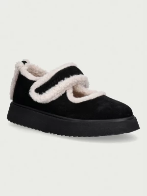 Obrázek produktu Inuikii baleríny semišové Shearling M.J. černá