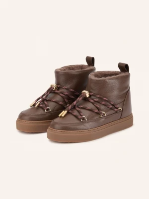 Obrázek produktu Inuikii Boots Full Leather Gloss tmavě hnědá / zlatá