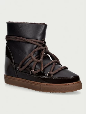 Obrázek produktu Inuikii Gloss Wedge sběhule dámské kožené hnědá