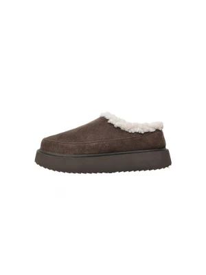 Obrázek produktu INUIKII Kozačky 'CLASSIC MICRO' tmavě hnědá / offwhite