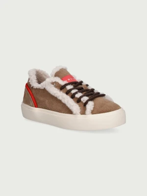 Obrázek produktu Inuikii LILA SHEARLING LACE UP dětské semišové béžová
