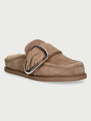 Obrázek produktu Inuikii pantofle nazouváky dámské semišové Shearling Mule Soft béžová