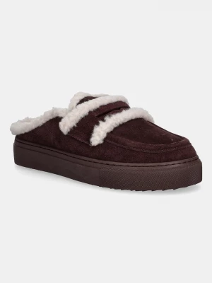 Obrázek produktu Inuikii Semišové papuče Inuikii Mule Wool červená