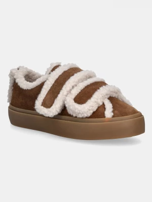 Obrázek produktu Inuikii Semišové tenisky Inuikii Shearling Low Velcro hnědá
