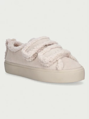Obrázek produktu Inuikii Shearling Low Velcro Pastelle sneakers boty dámské semišové béžová