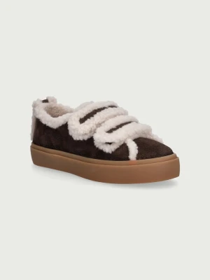 Obrázek produktu Inuikii SHEARLING LOW VELCRO sneakers boty dětské semišové hnědá