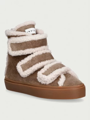 Obrázek produktu Inuikii Shearling Velcro High sneakers boty dámské semišové béžová