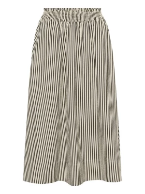 Obrázek produktu InWear Sukně 'GARBO' tmavě šedá / bílá