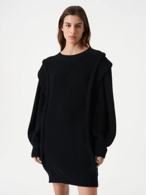 Obrázek produktu IRO Úpletové šaty Lorely AR641 Černá Relaxed Fit