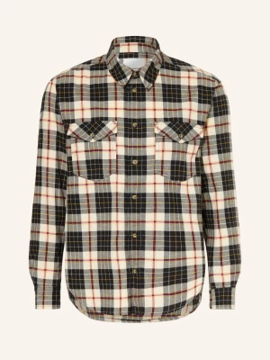 Obrázek produktu Isabel Marant Flanelová Košile Saul Slim Fit světle hnědá / červená / černá