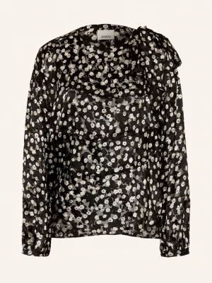 Obrázek produktu Isabel Marant Košilová Halenka Firma S Hedvábím černá / bílá