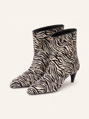 Obrázek produktu Isabel Marant Kotníkové Boty Jiry černá / bílá