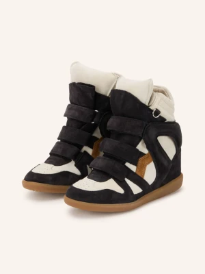 Obrázek produktu Isabel Marant Kotníkové Tenisky Bekett černá / hnědá / světle šedá