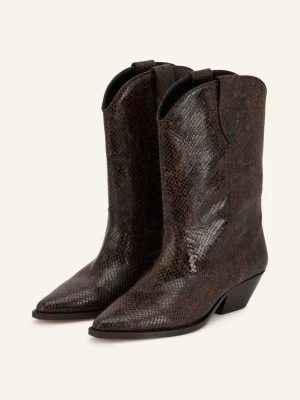 Obrázek produktu Isabel Marant Kovbojské Boty Duerto tmavě hnědá / černá