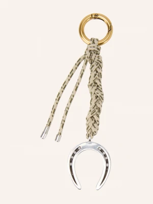 Obrázek produktu Isabel Marant Přívěsek Na Klíče Horseshoe béžová / stříbrná / zlatá