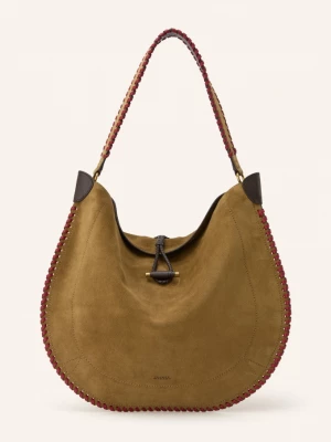 Obrázek produktu Isabel Marant Shopper Oskan hnědá / tmavě hnědá / tmavě červená