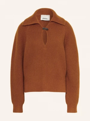 Obrázek produktu Isabel Marant Svetr Troyer Miranda S Merino Vlnou A Kašmírem hnědá